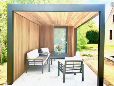 Paysagiste amboise Pool House